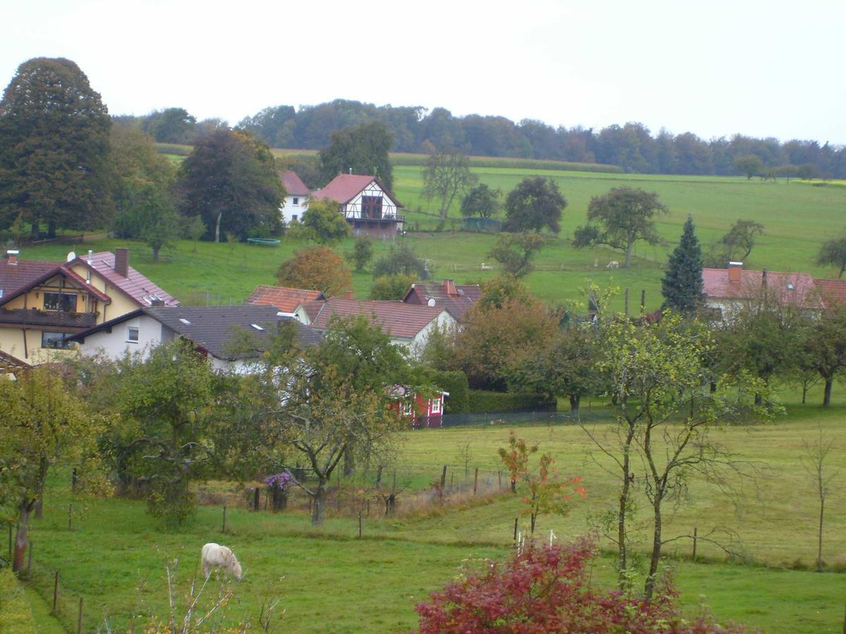 Ferienwohnung Am Limespfad Hesselbach Exterior foto